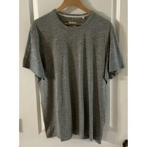 Rag & Bone Standard Issue Heather Gray Tee XXL 80/20 Cotton‑Poly Peru Made